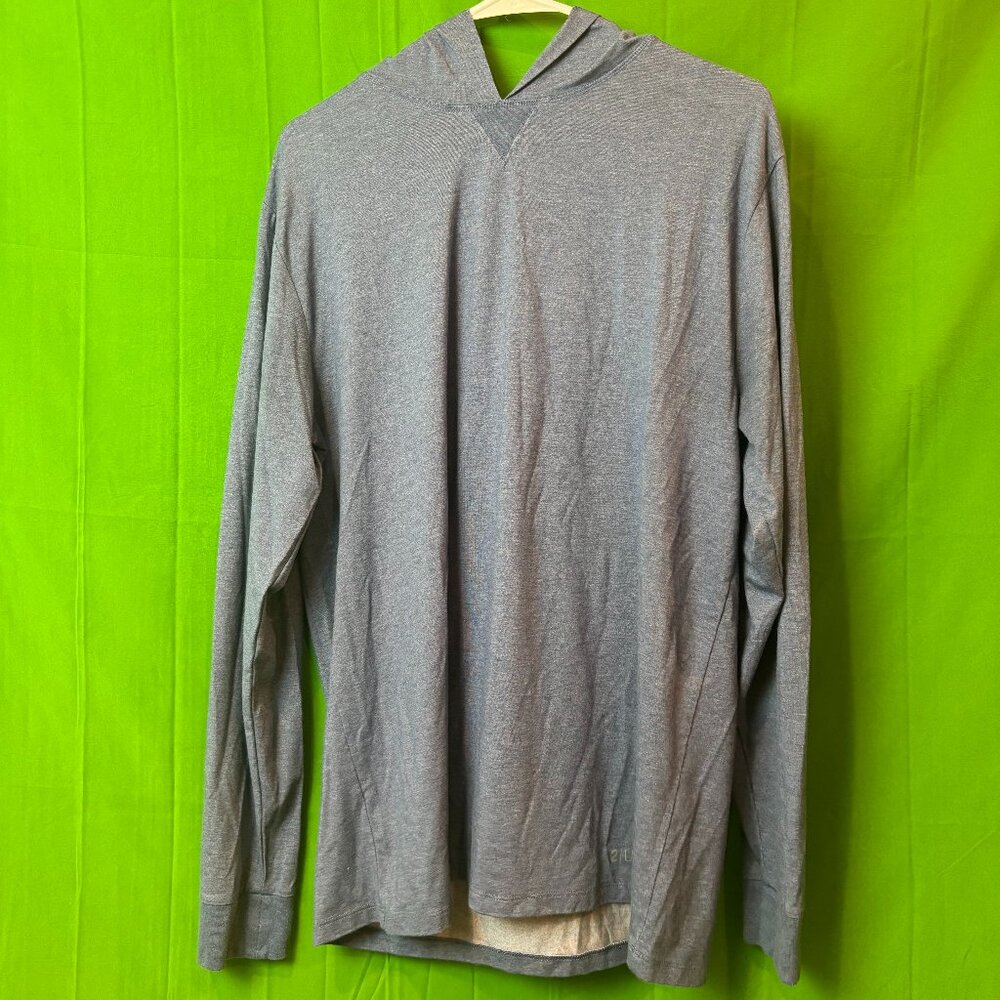 2Undr Blue Flex Performance Hoodie — Size L